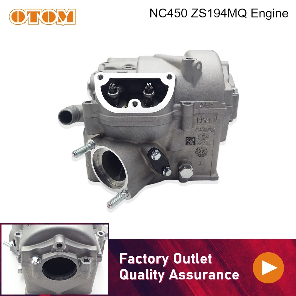 Nc450 Cylinder Head Assembly - Conjunto de culata NC450 para motor